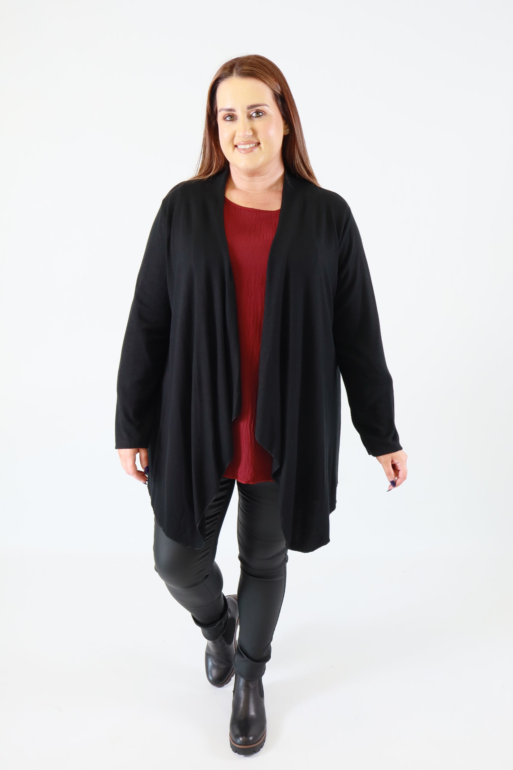 Marjorie Cardigan in Black