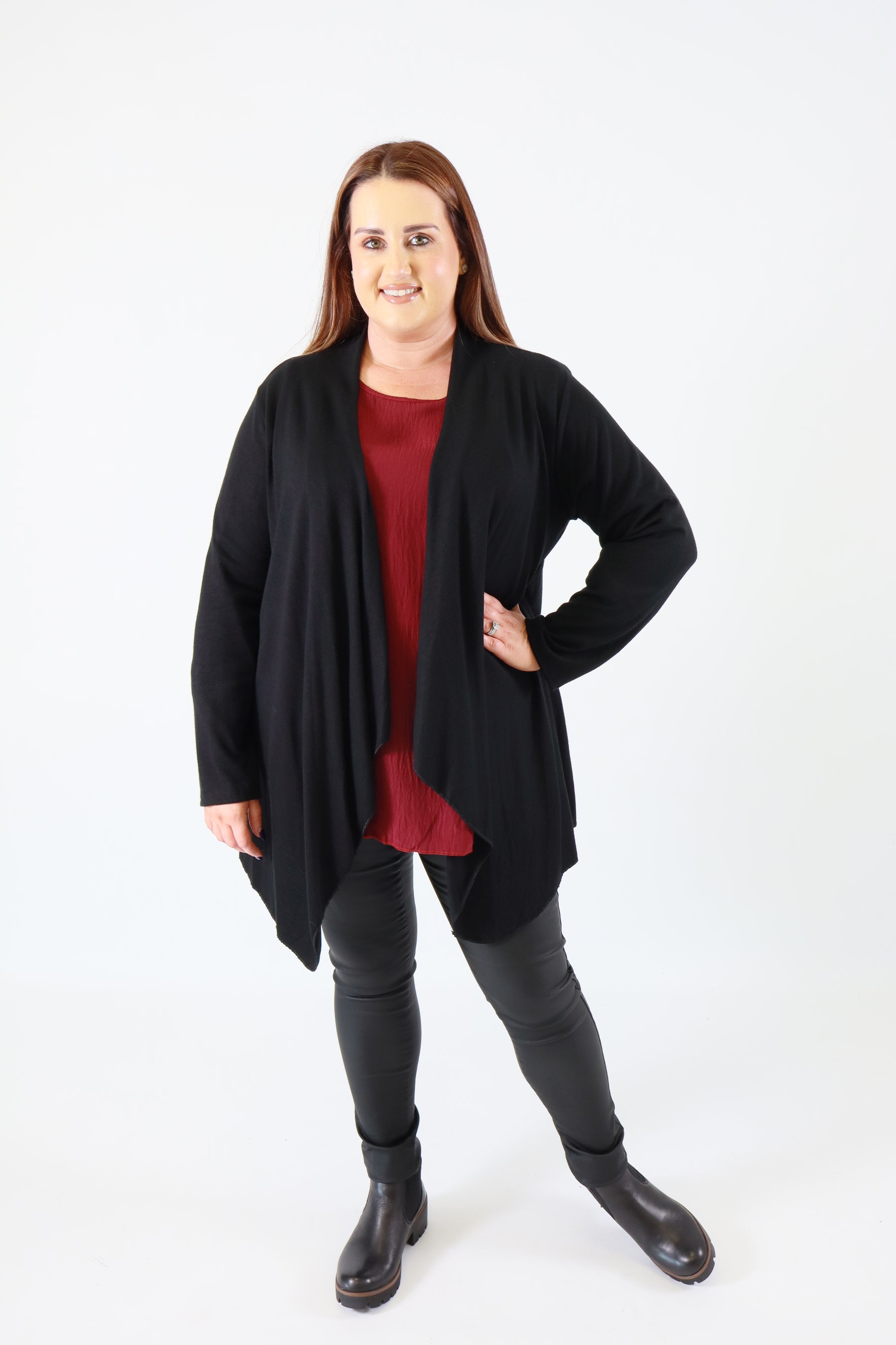 Marjorie Cardigan in Black