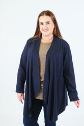 Marjorie Cardigan in Navy