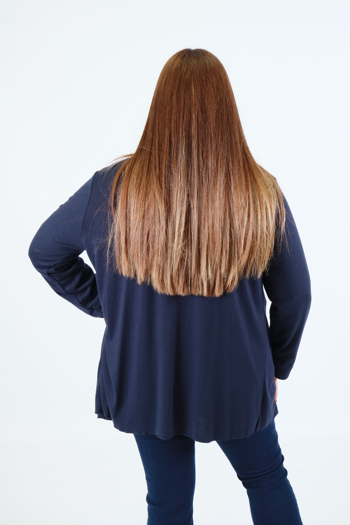 Marjorie Cardigan in Navy