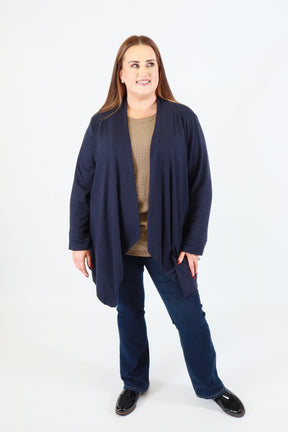 Marjorie Cardigan in Navy