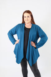 Marjorie Cardigan in Teal