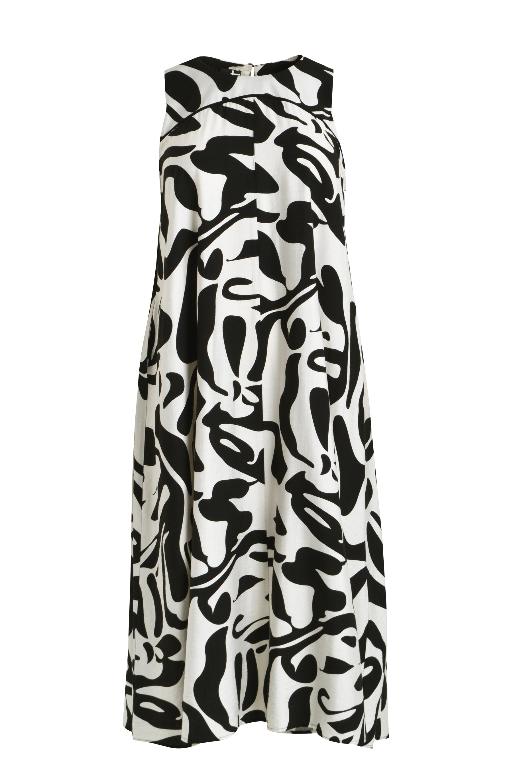 blue dress for baby girl Mat Black and White Swirl Dress | Plus Size Dresses