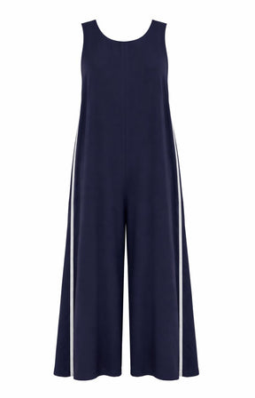 Mat Jumpsuit in Navy 