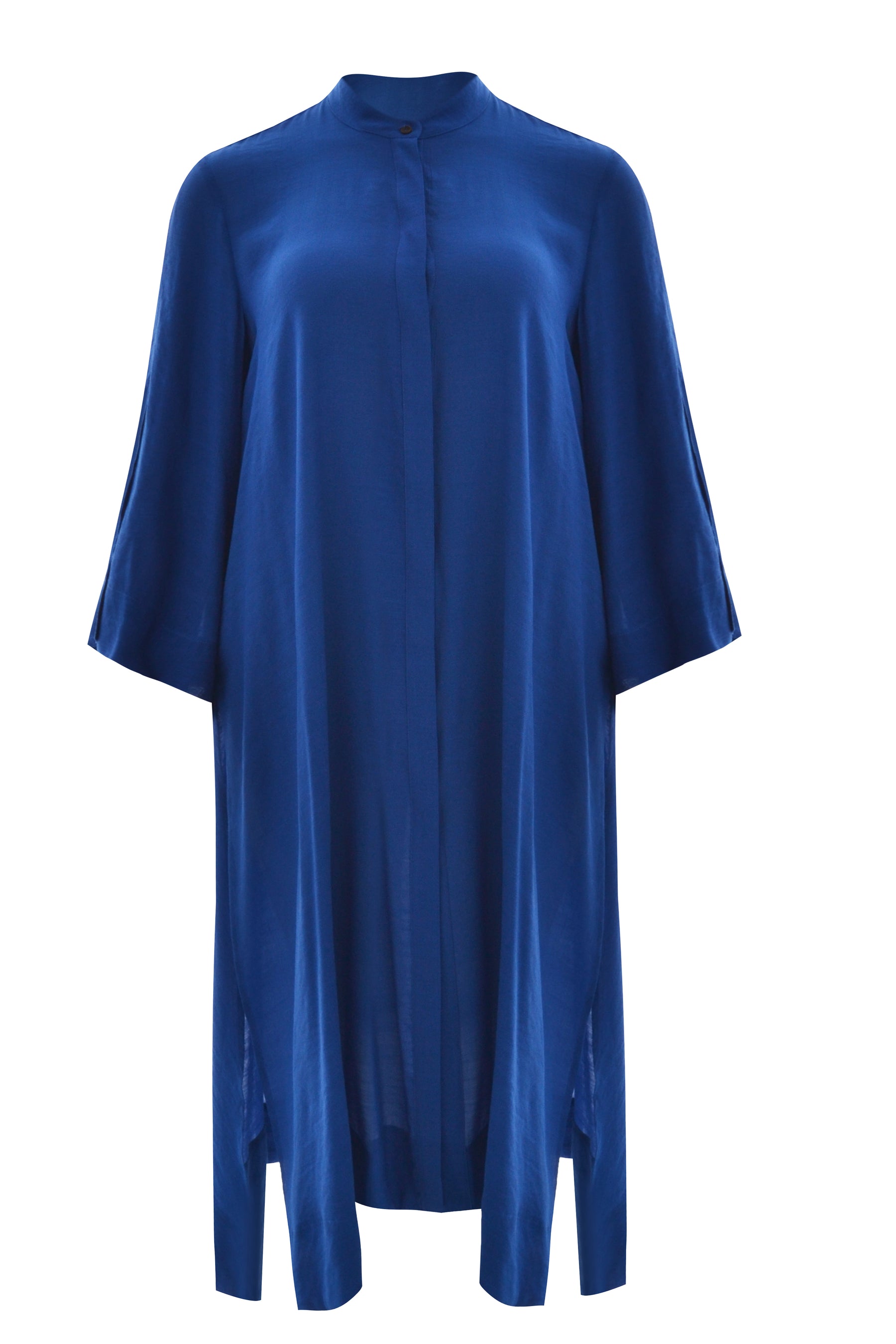 Mat Longline Tunic in Blue