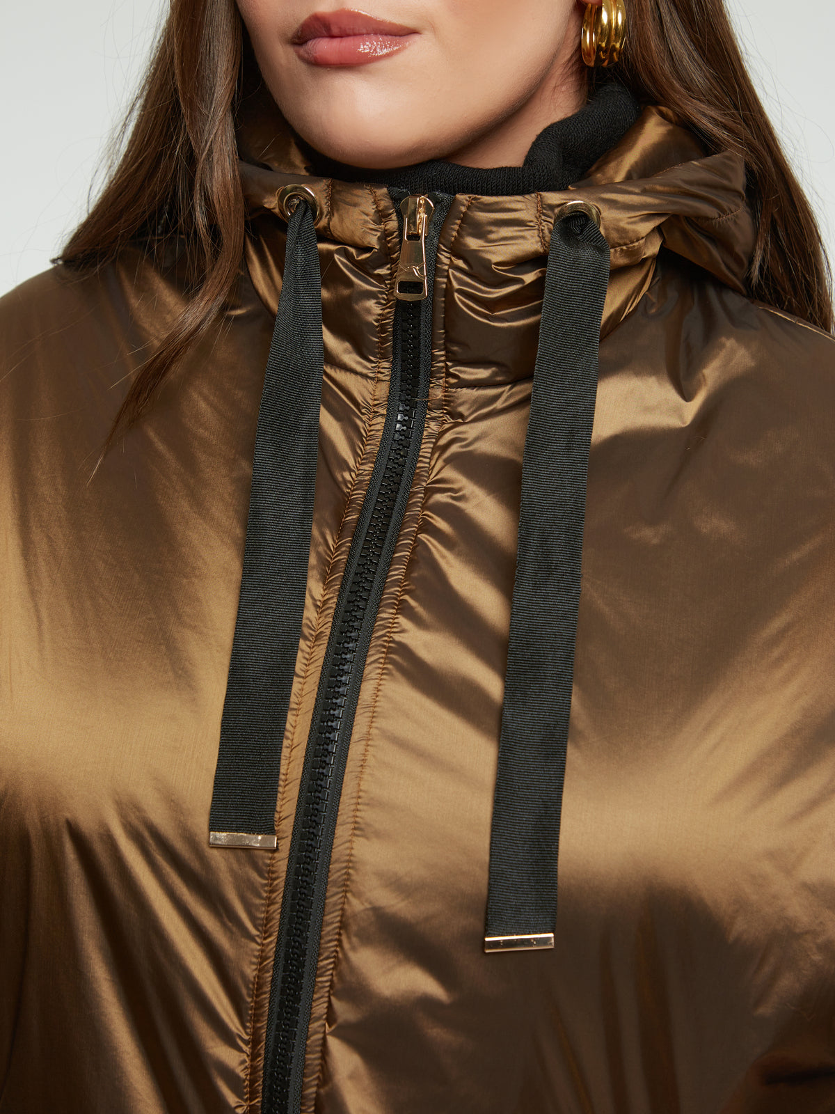 Mat Short Sleeve Jacket in Bronze