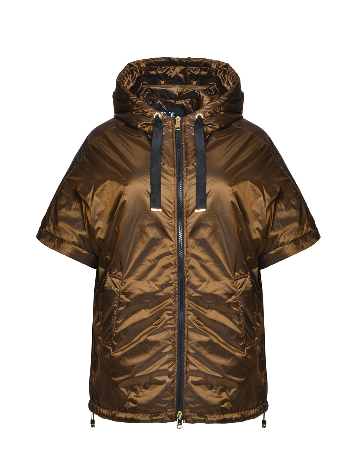 Mat Short Sleeve Jacket in Bronze