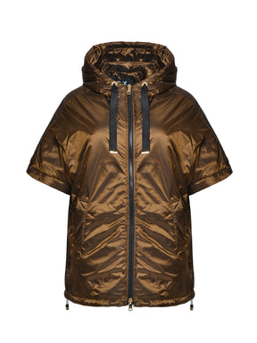 Mat Short Sleeve Jacket in Bronze