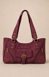 Meadow Bag in Claret Red 