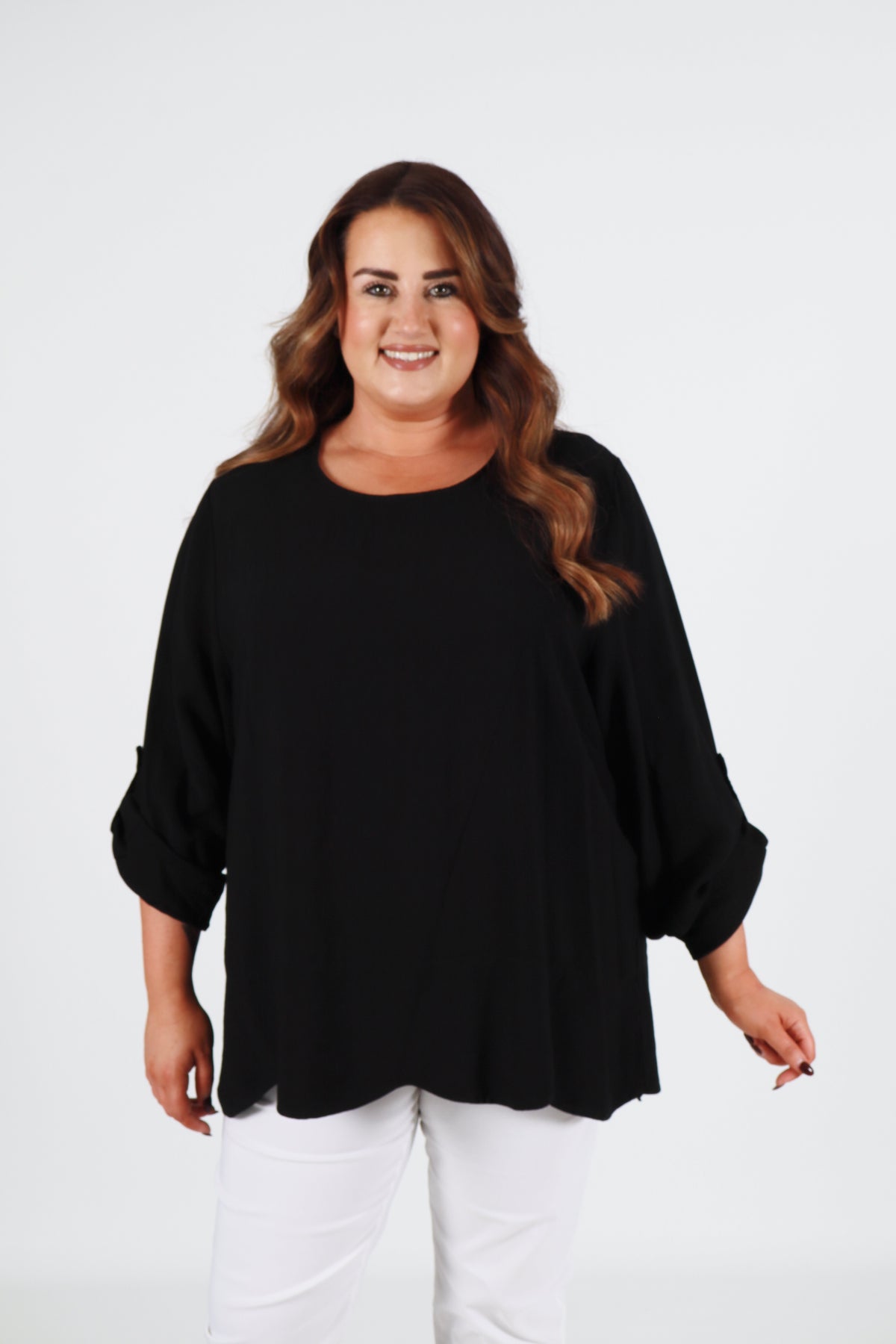 Megan Blouse in Black