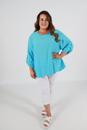 Megan Blouse in Blue