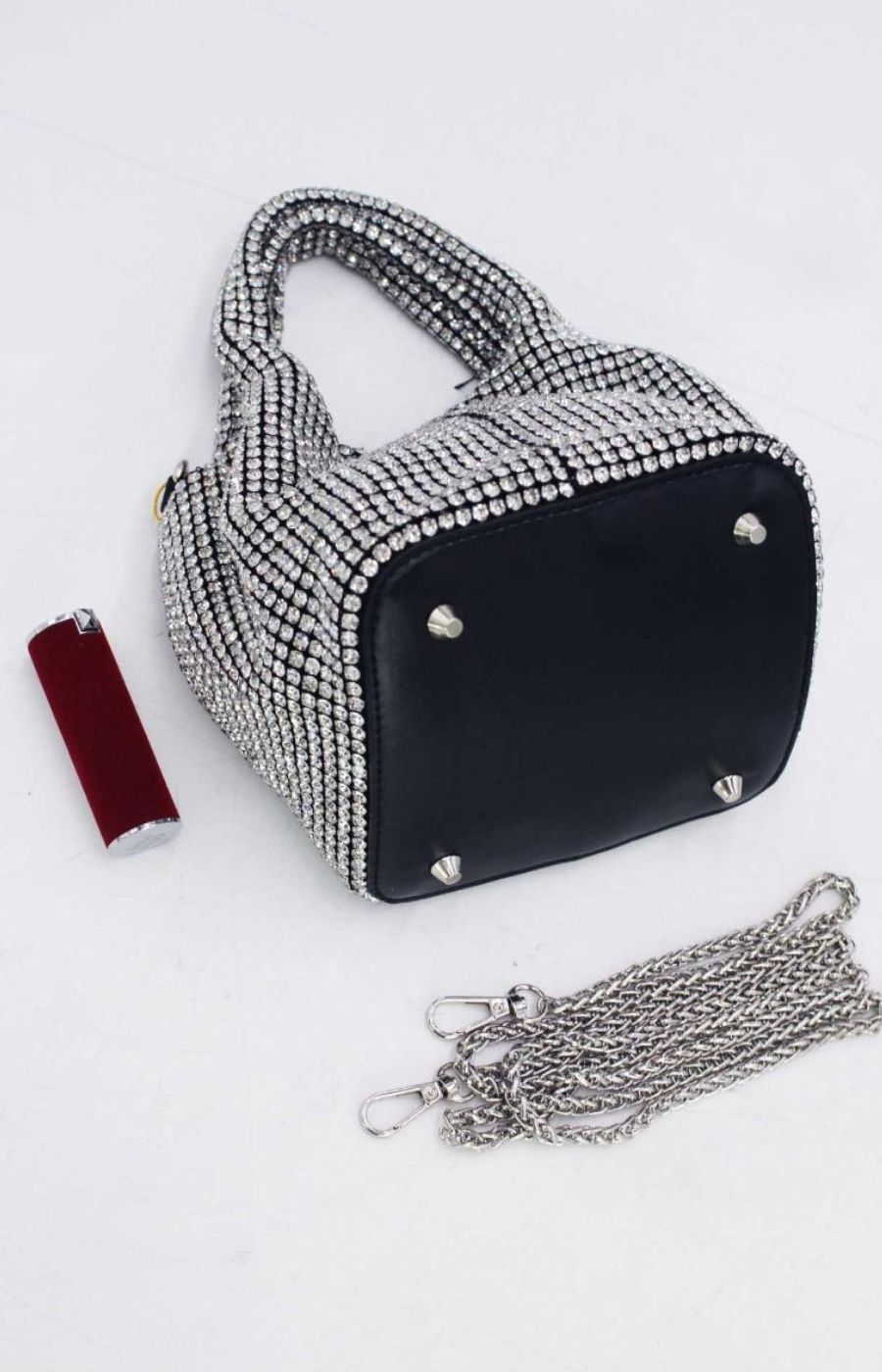 Megan Handbag in Silver 