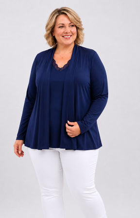 Mellomi Cleo Cardigan in Navy 