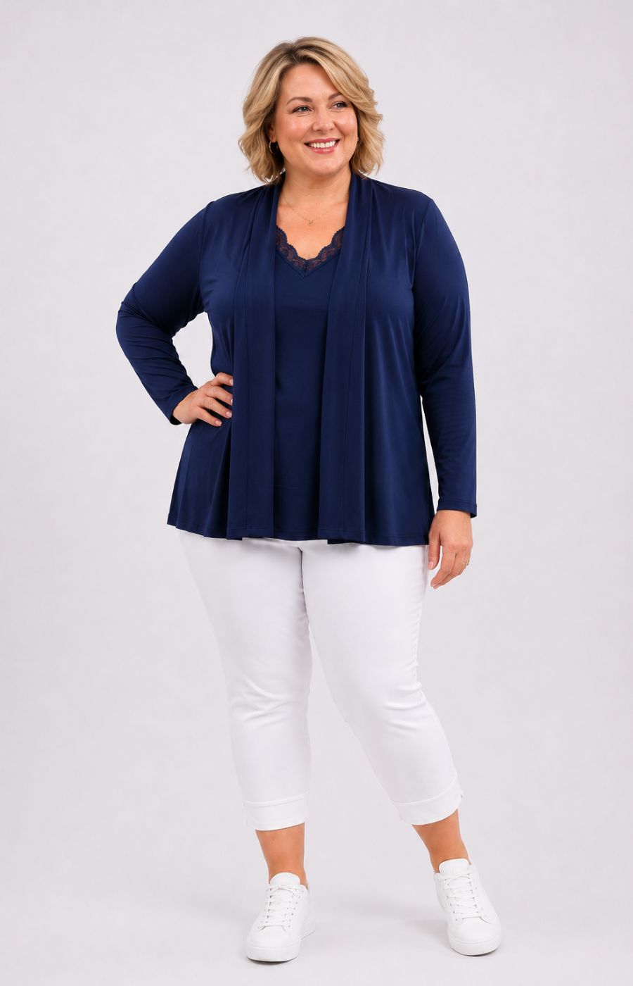 Mellomi Cleo Cardigan in Navy 
