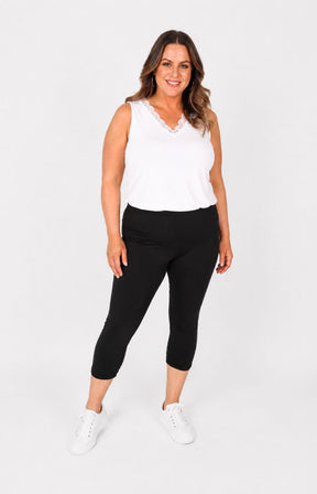 Mellomi Lara Ruched Leggings in Black 
