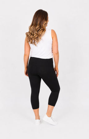 Mellomi Lara Ruched Leggings in Black 