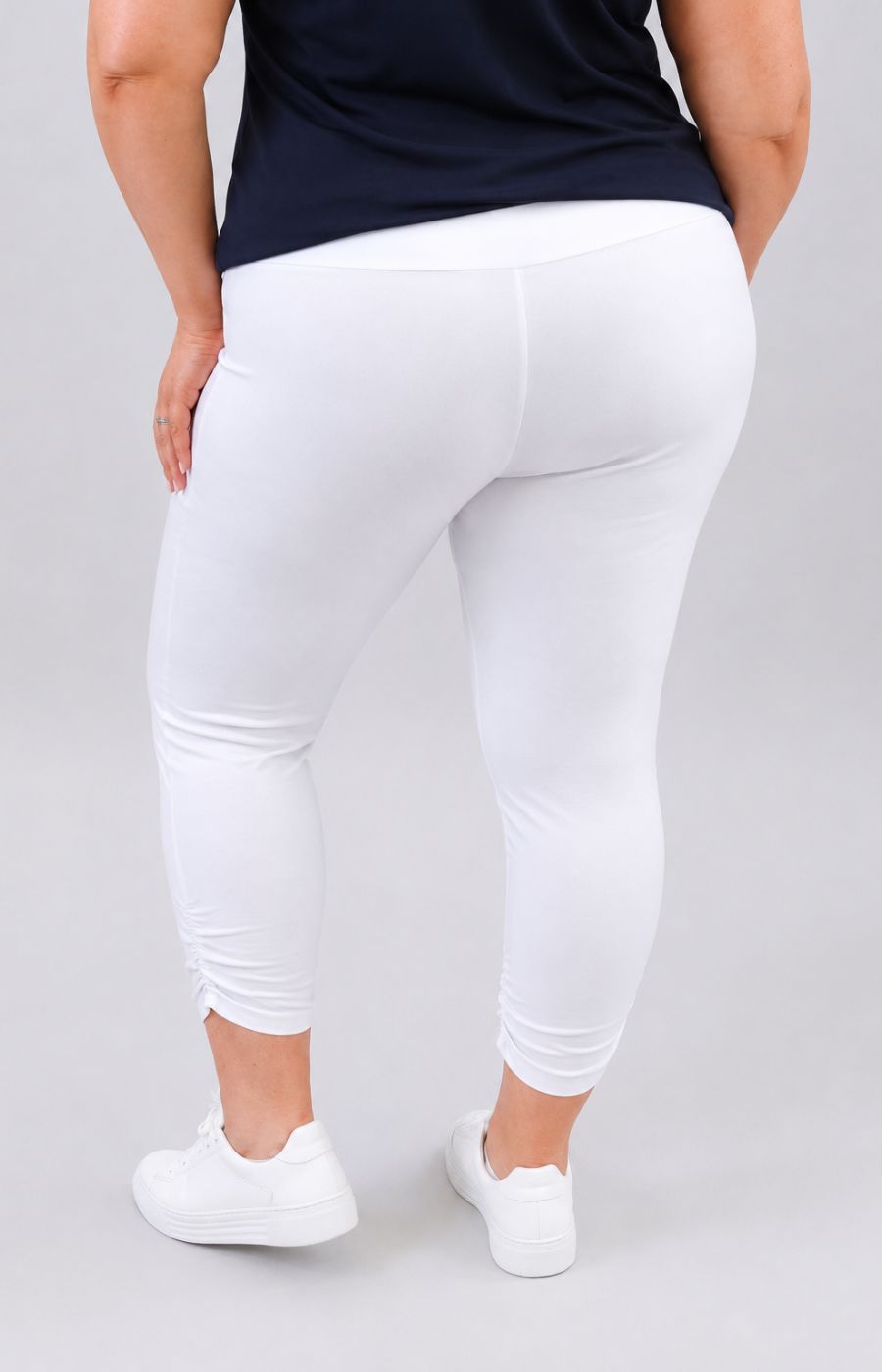 Mellomi Lara Ruched Leggings in White