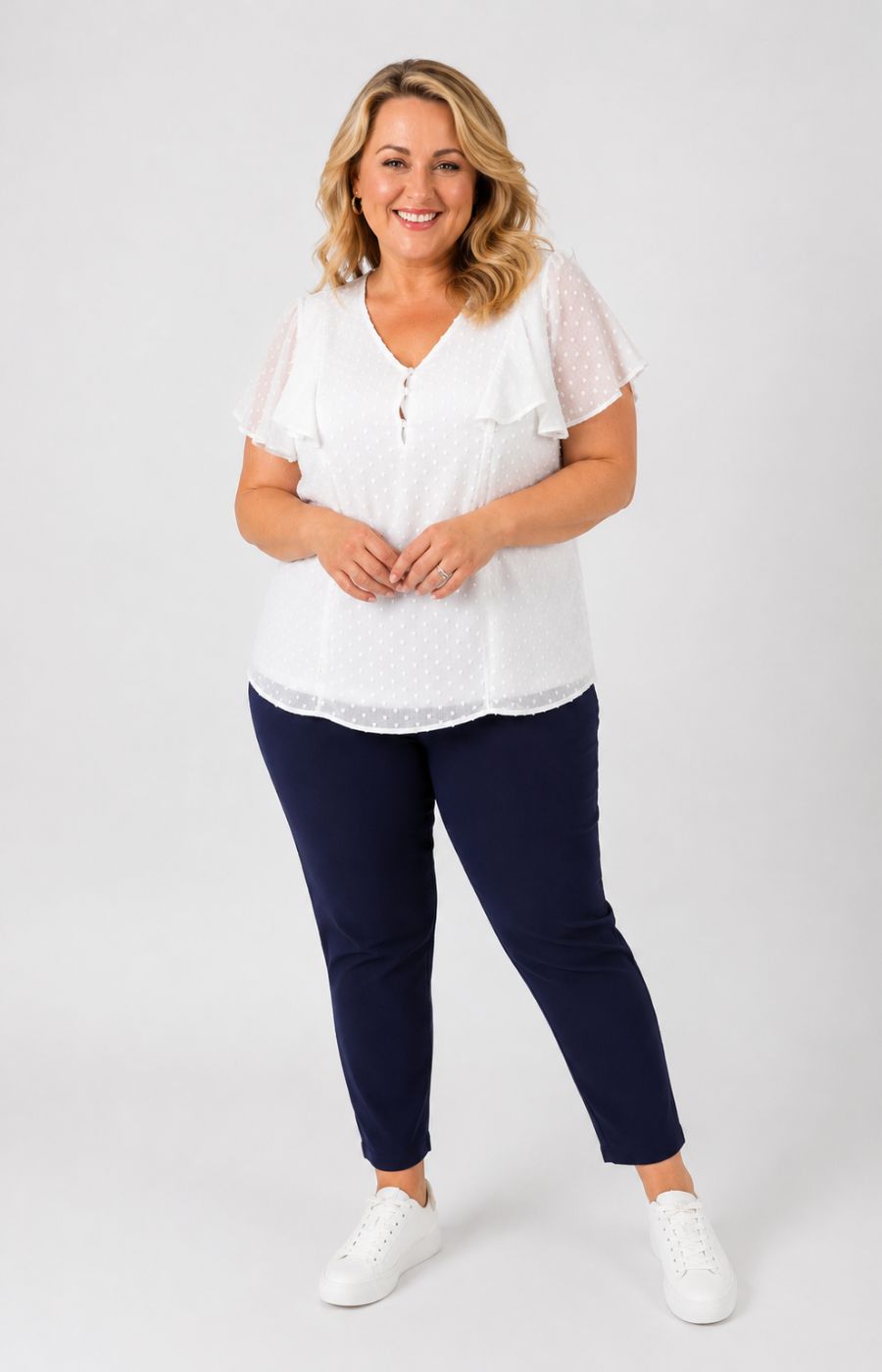 Mellomi Teagan Trousers in Navy 