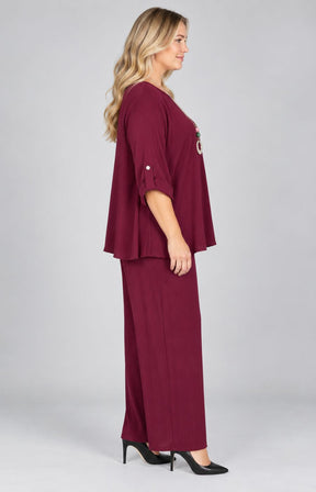 Michelle Co-ord in Wine 