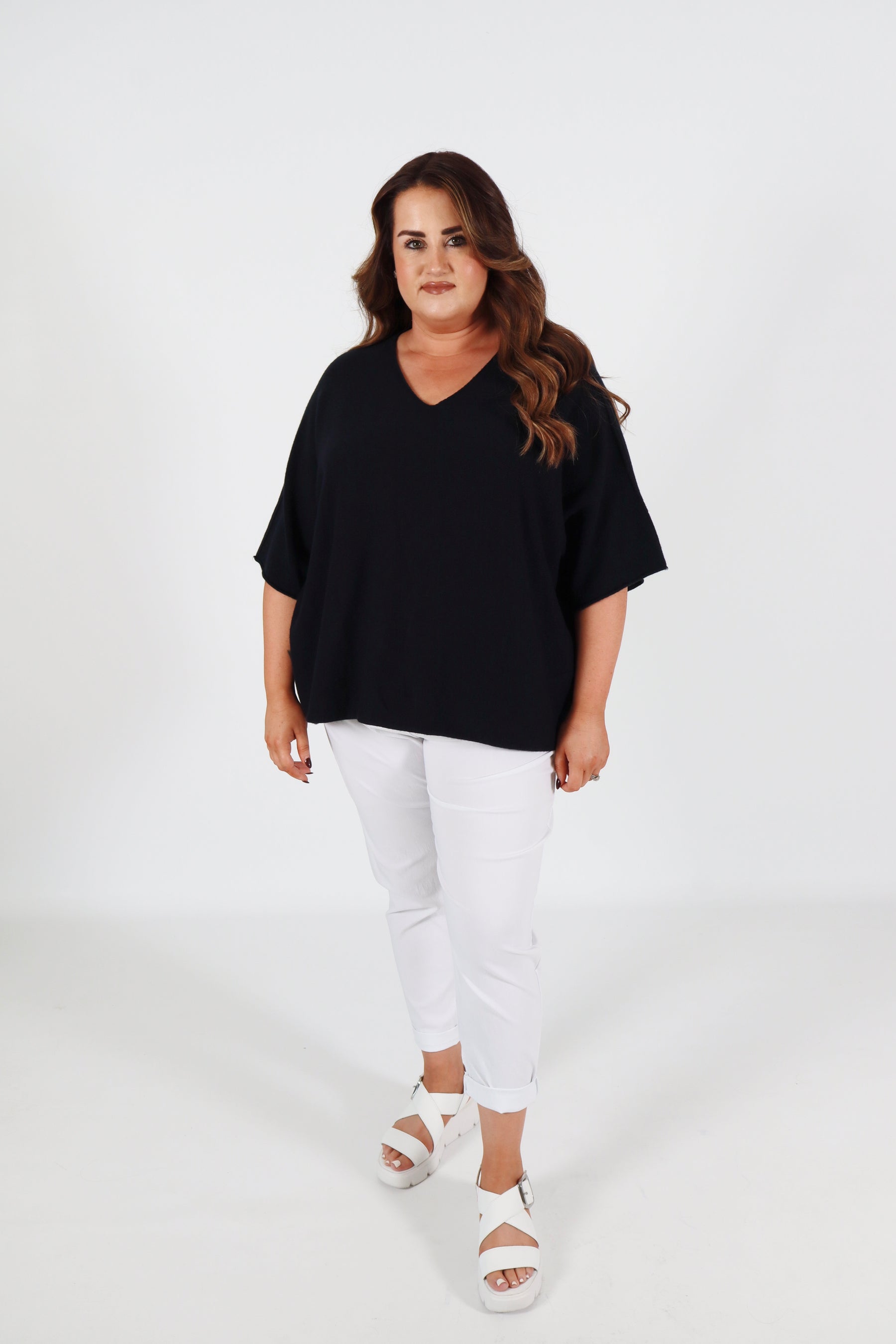 Laura Knit in Navy