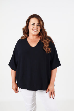 Laura Knit in Navy