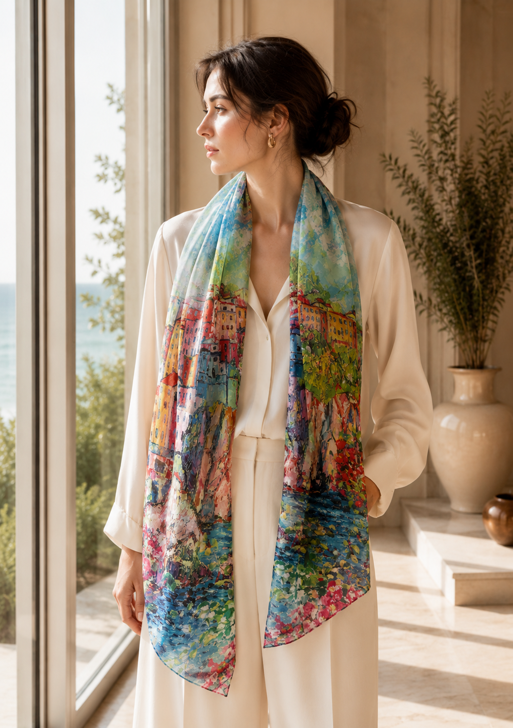 Nice Double Sided Scarf  