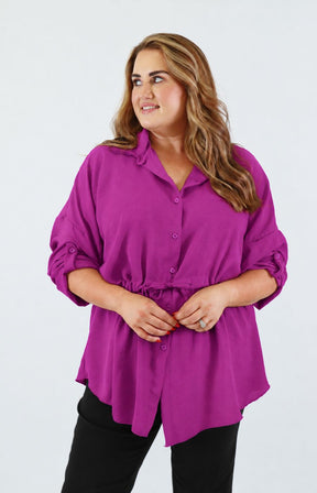 Nicole Shirt in Magenta 