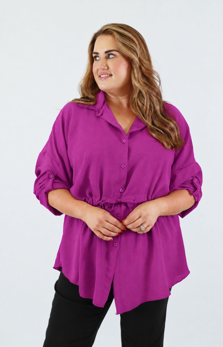 Nicole Shirt in Magenta 