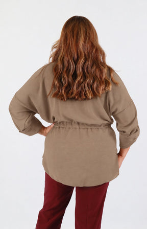 Nicole Shirt in Tan 