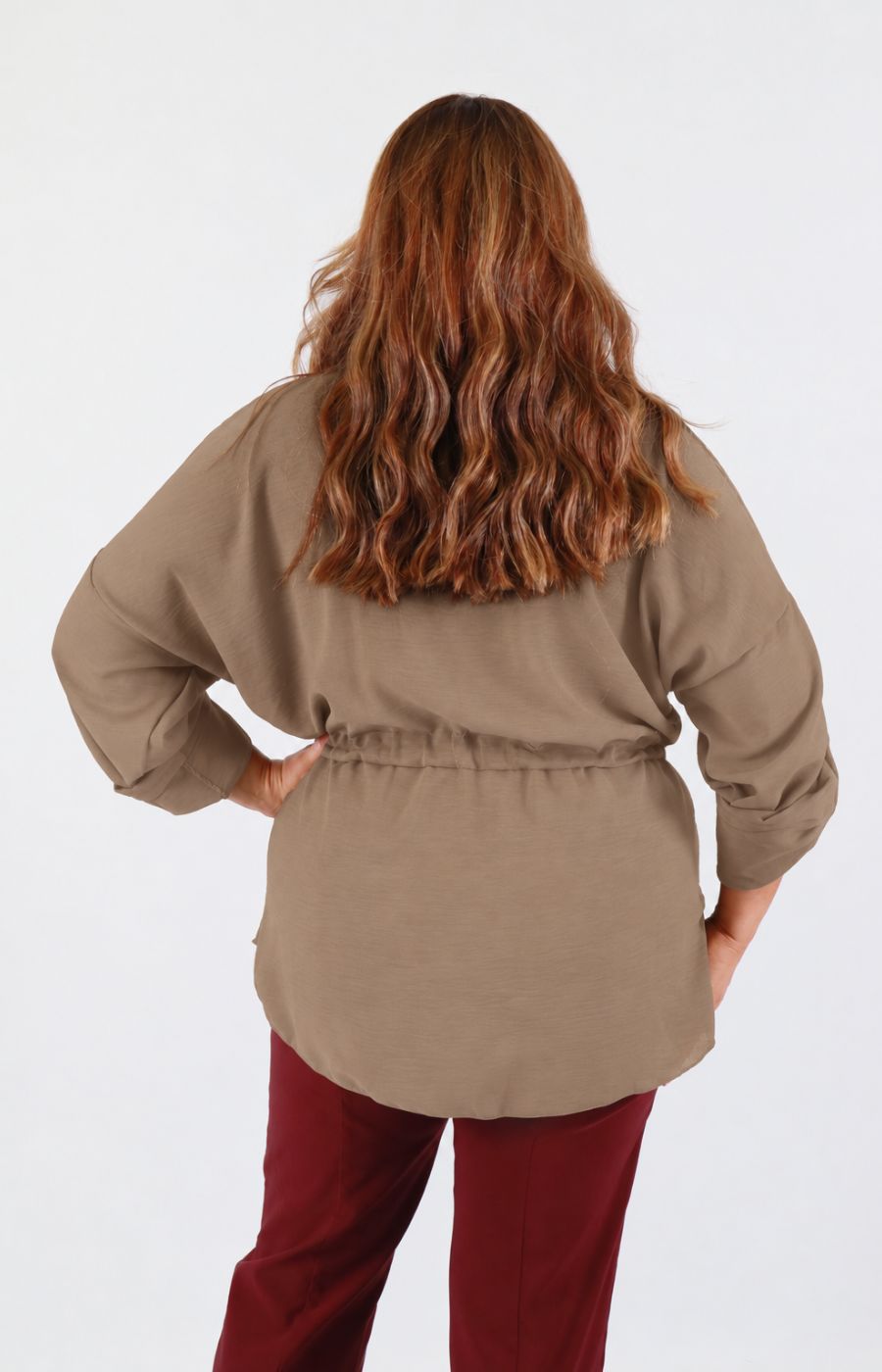 Nicole Shirt in Tan 