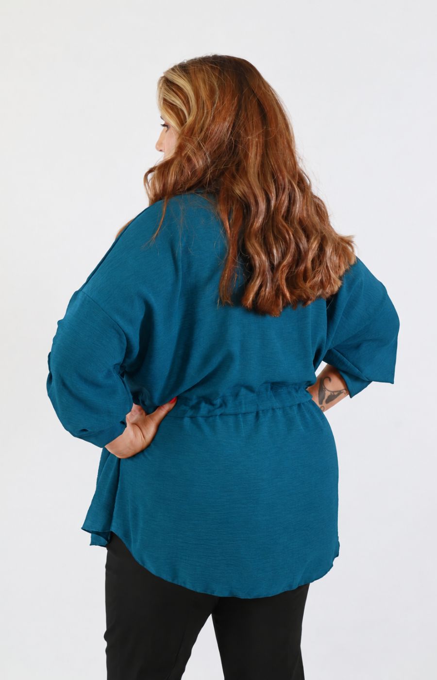 Nicole Shirt in Teal 