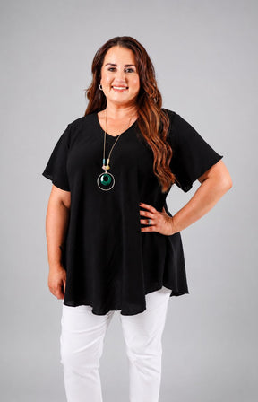 Nina Blouse in Black 