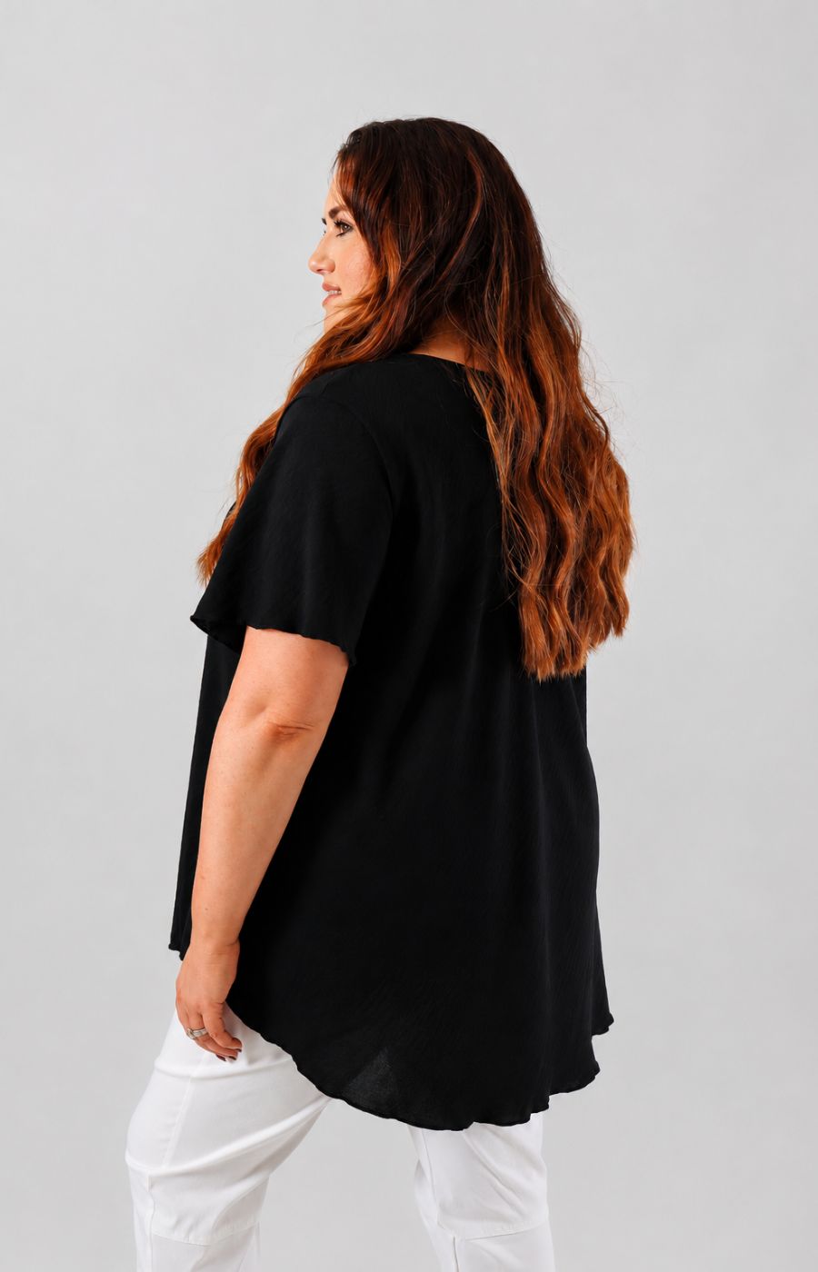 Nina Blouse in Black 