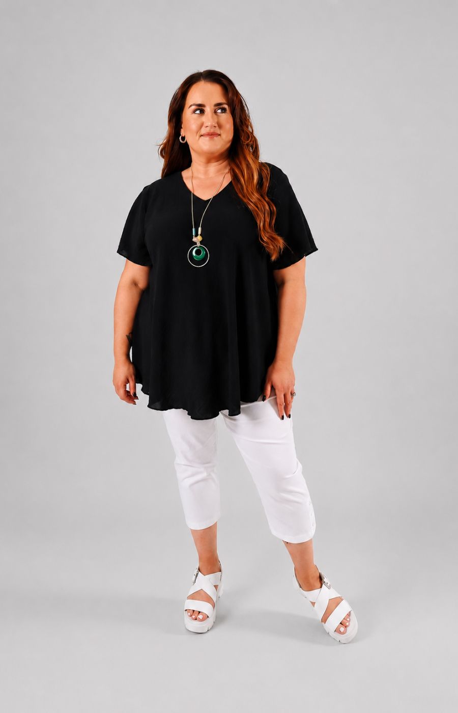 Nina Blouse in Black 