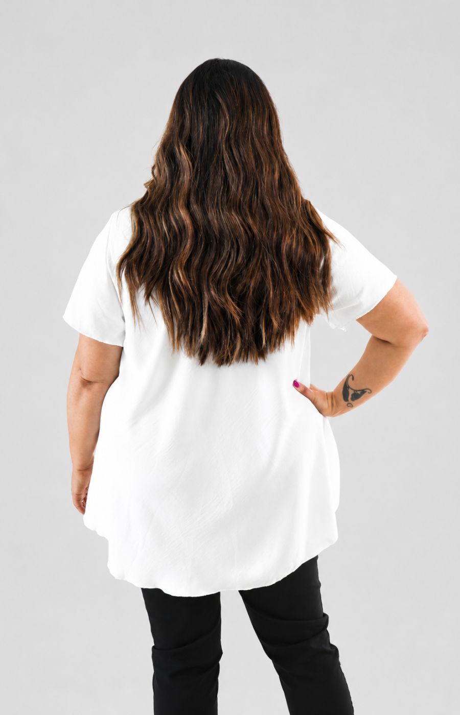 Nina Blouse in White 