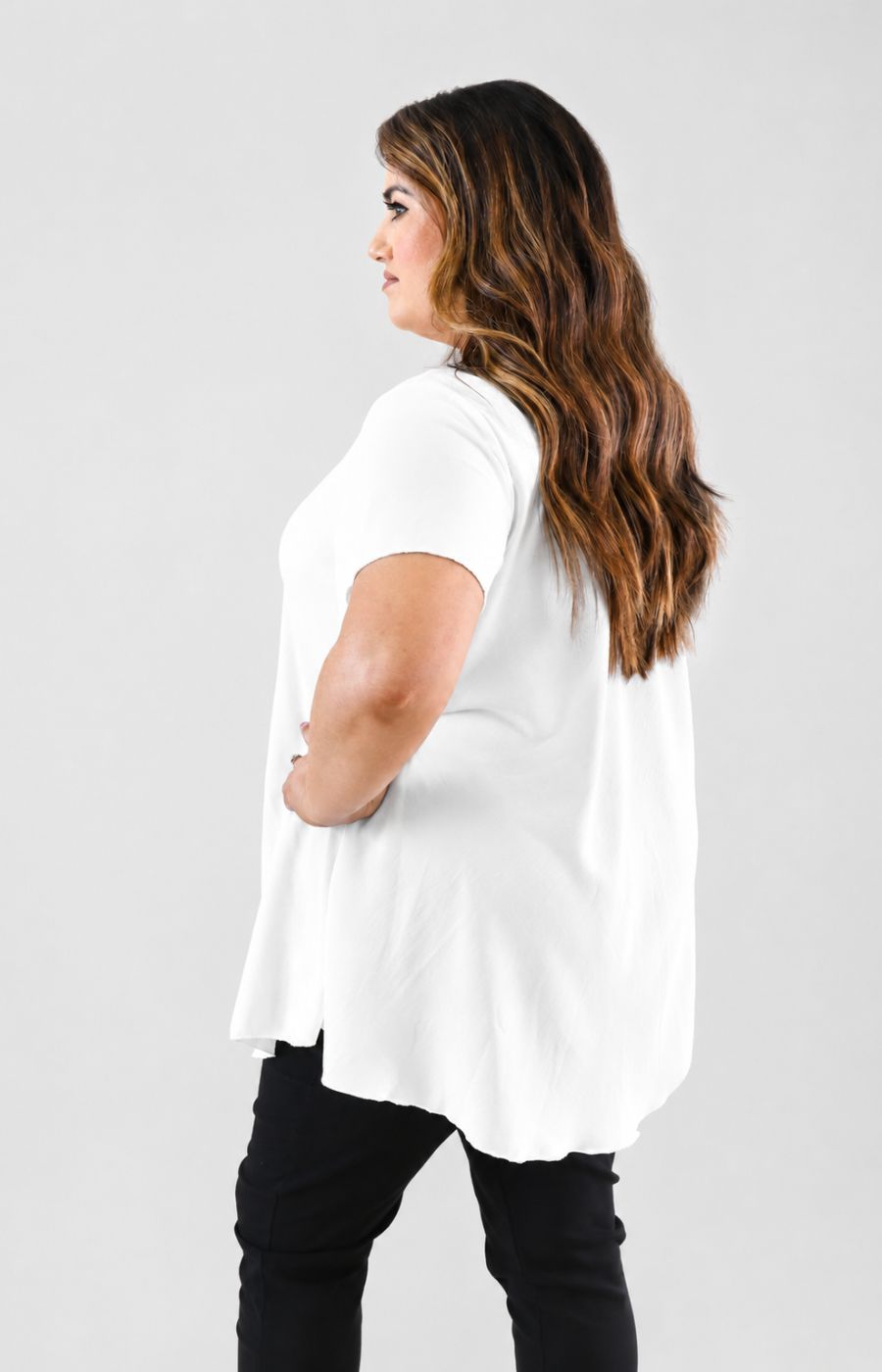Nina Blouse in White 