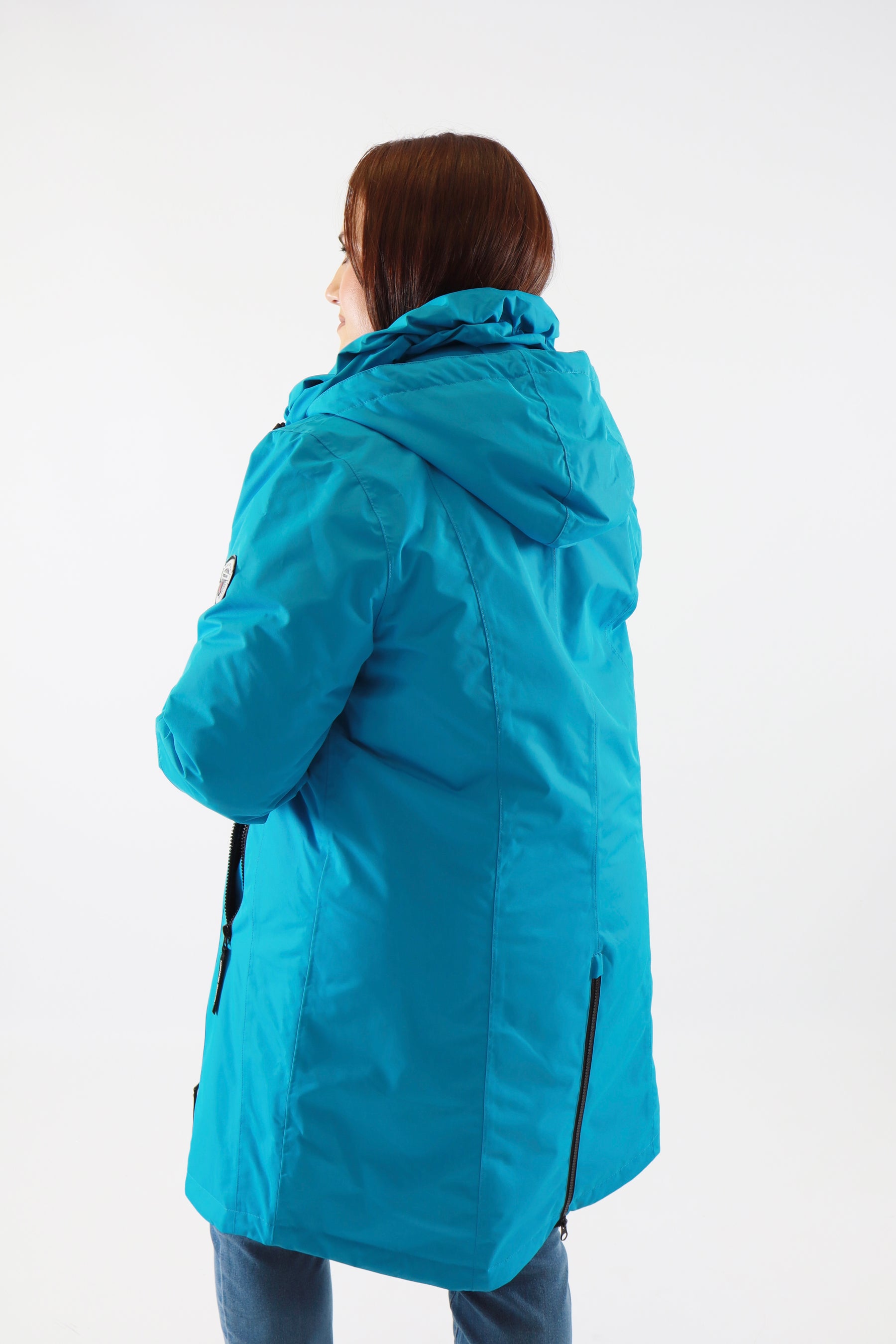 Normann Waterproof Coat in Blue