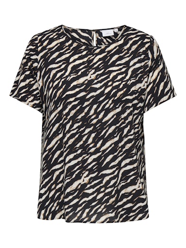 Only Carmakoma Vica Blouse in Zebra