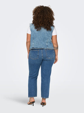 Only Distressed Robyn Jeans in Mid-Denim