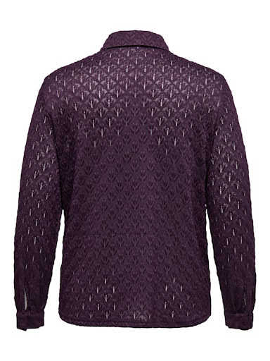 Only Carmakoma Aubrey Shirt in Wine