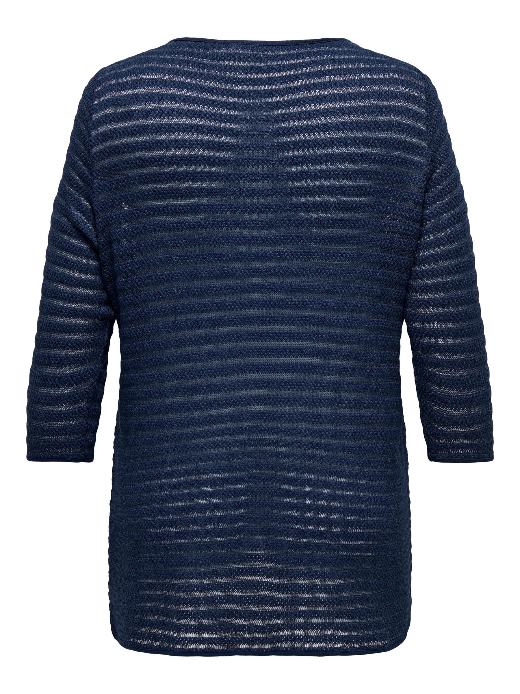 Only Carmakoma 3/4 Cardigan in Navy