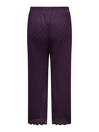 Only Carmakoma Aubrey Trousers in Wine