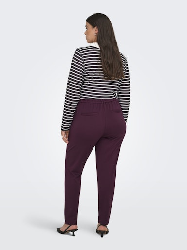 Only Carmakoma Life Trousers in Wine