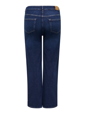 Only Carmakoma Willy Wide Jeans in Dark Blue