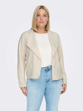 Only Waterfall Blazer in Cream