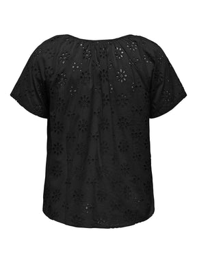 Only Carmakoma Lix Embroidered Top