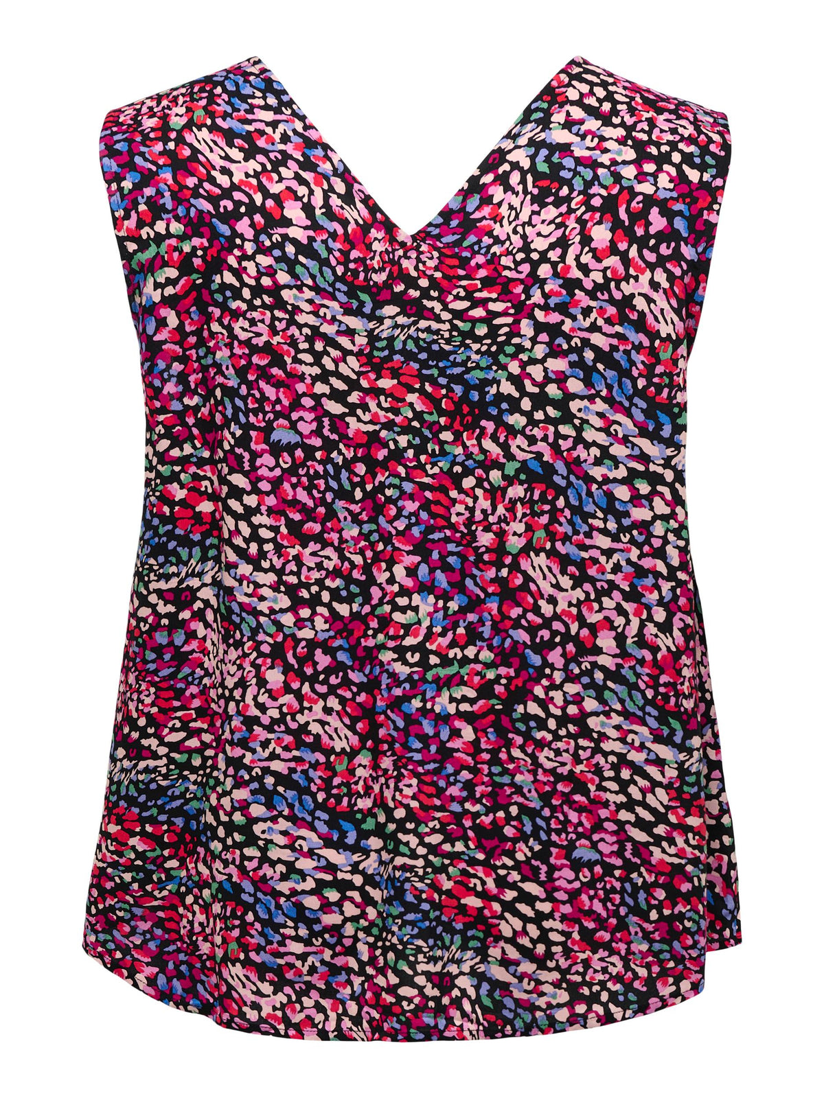Only Carmakoma Sleeveless Top in Dancing Print