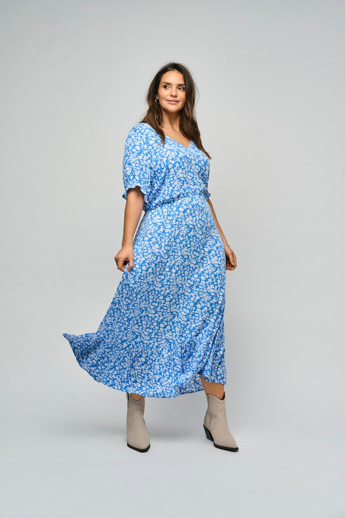 Only Carmakoma Chianti Dress in Blue