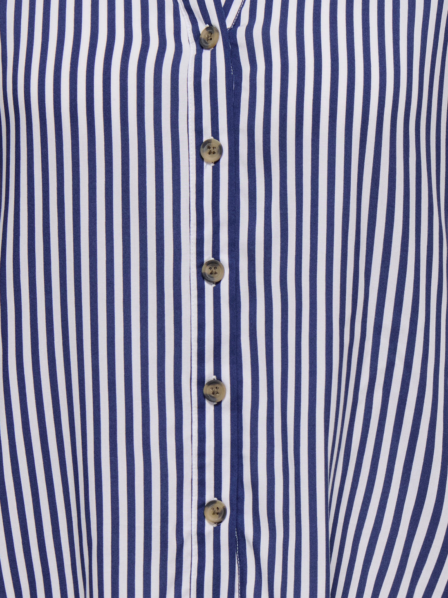 Only Carmakoma Yasmin Shirt in Blue Stripe  
