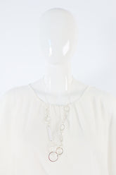 Olympia Necklace in Silver